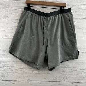 Nike Dri-Dit Gray Lined Athletic Shorts Size XXL
